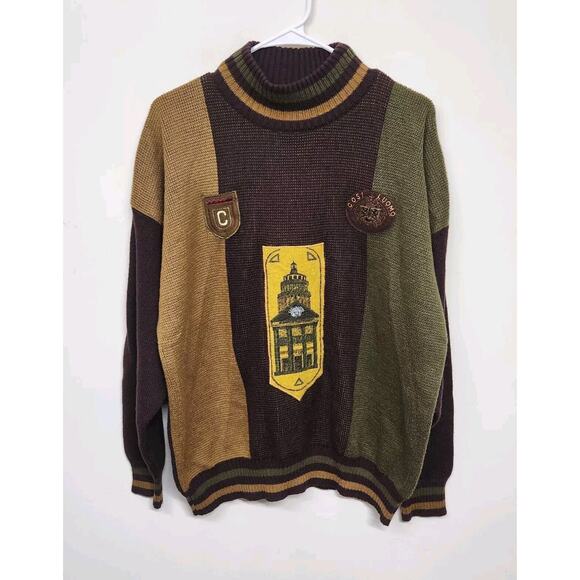 Cosi Collection Cosi Luomo 100% Acrylic Sweater Men's Large Vintage 90's 1484 - Picture 1 of 11